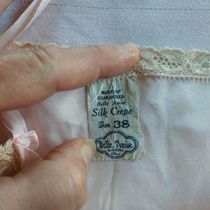 Vintage silk teddy (romper)